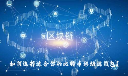 如何选择适合你的比特币移动端钱包？