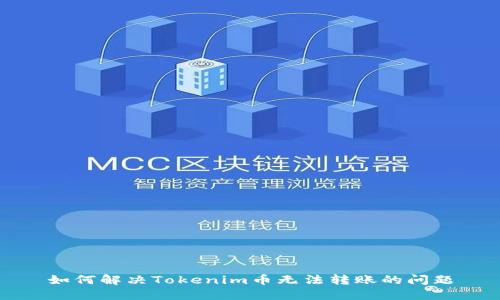 如何解决Tokenim币无法转账的问题