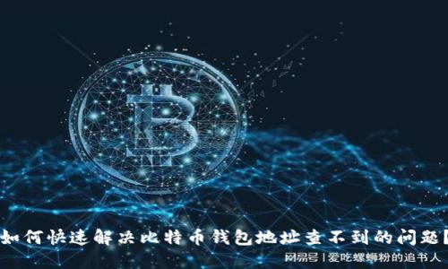 如何快速解决比特币钱包地址查不到的问题？