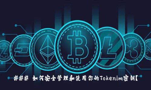 ### 如何安全管理和使用你的Tokenim密钥？