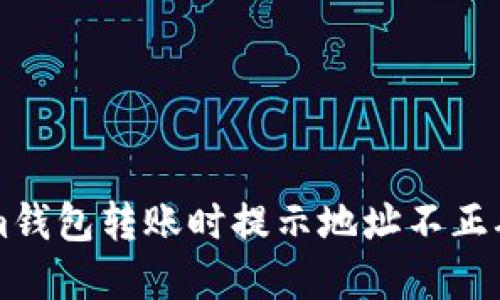 解决Tokenim钱包转账时提示地址不正确的完整指南