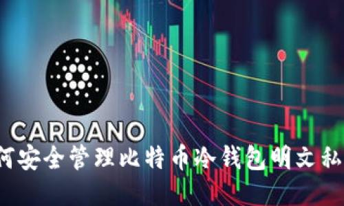 如何安全管理比特币冷钱包明文私钥？