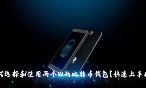 如何选择和使用两个W的比特币钱包？快速上手指南