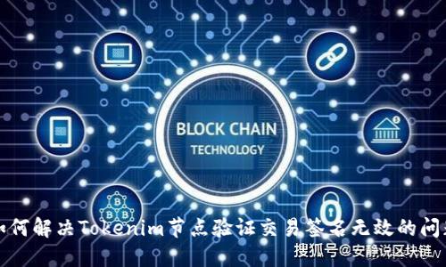 如何解决Tokenim节点验证交易签名无效的问题